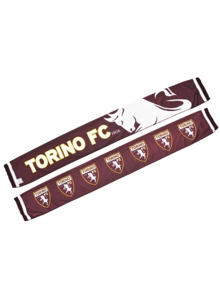 Sciarpa stampata con scritta TORINO FC